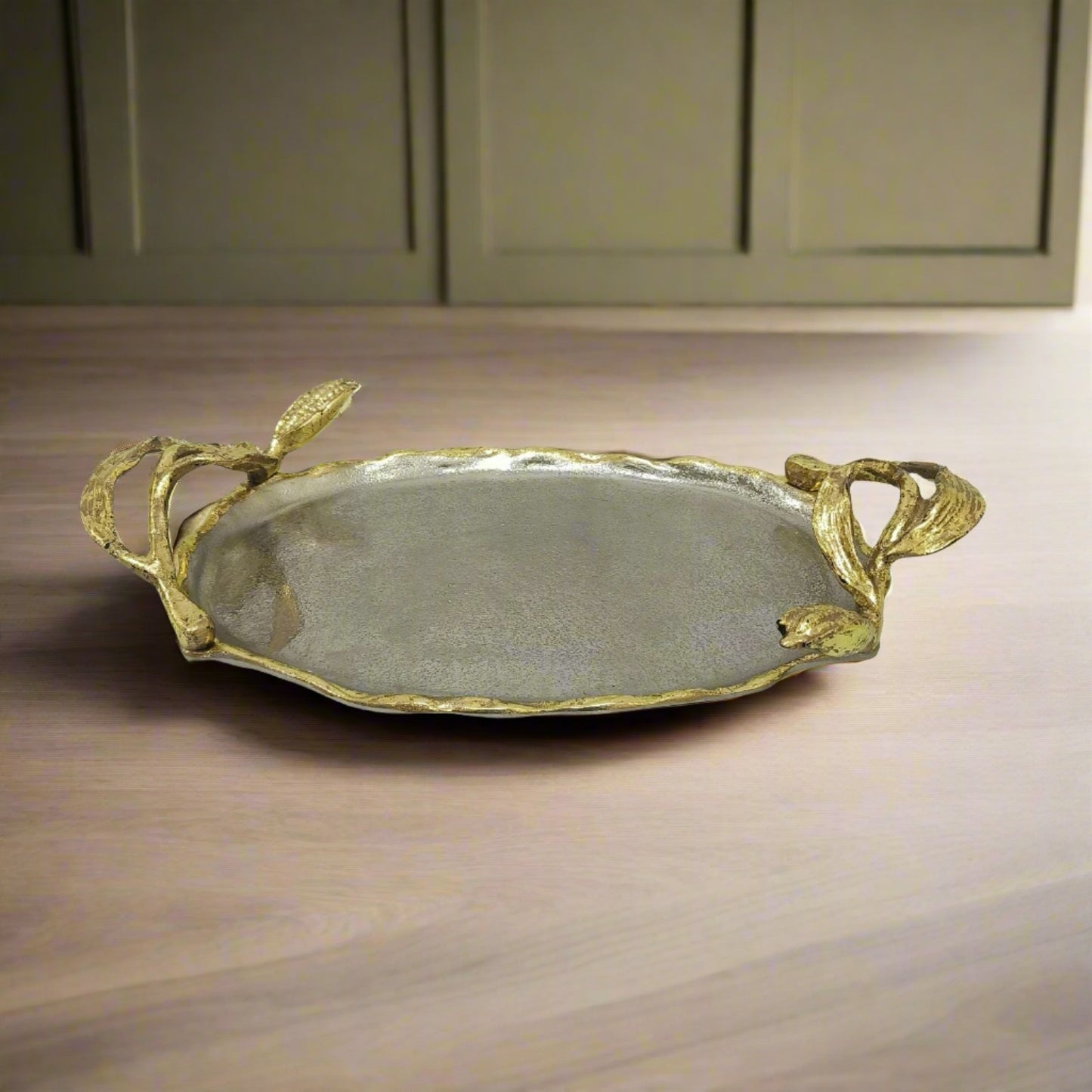 Corn Leaf Tray Platter - - Samaa India - - #tag1# - #tag2# - #tag3# - #tag4#