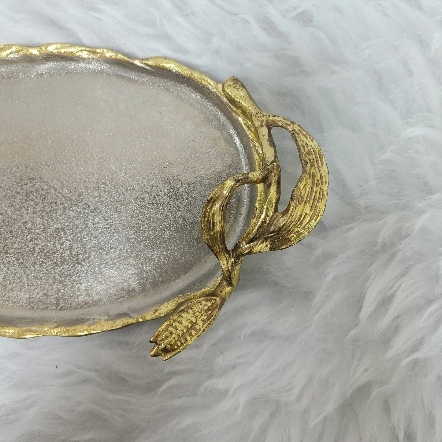 Corn Leaf Tray Platter - - Samaa India - - #tag1# - #tag2# - #tag3# - #tag4#