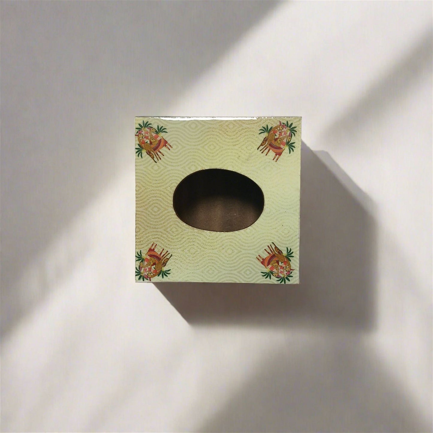 Squarific Tissue Box - The Deer Story - - Samaa India - - #tag1# - #tag2# - #tag3# - #tag4#