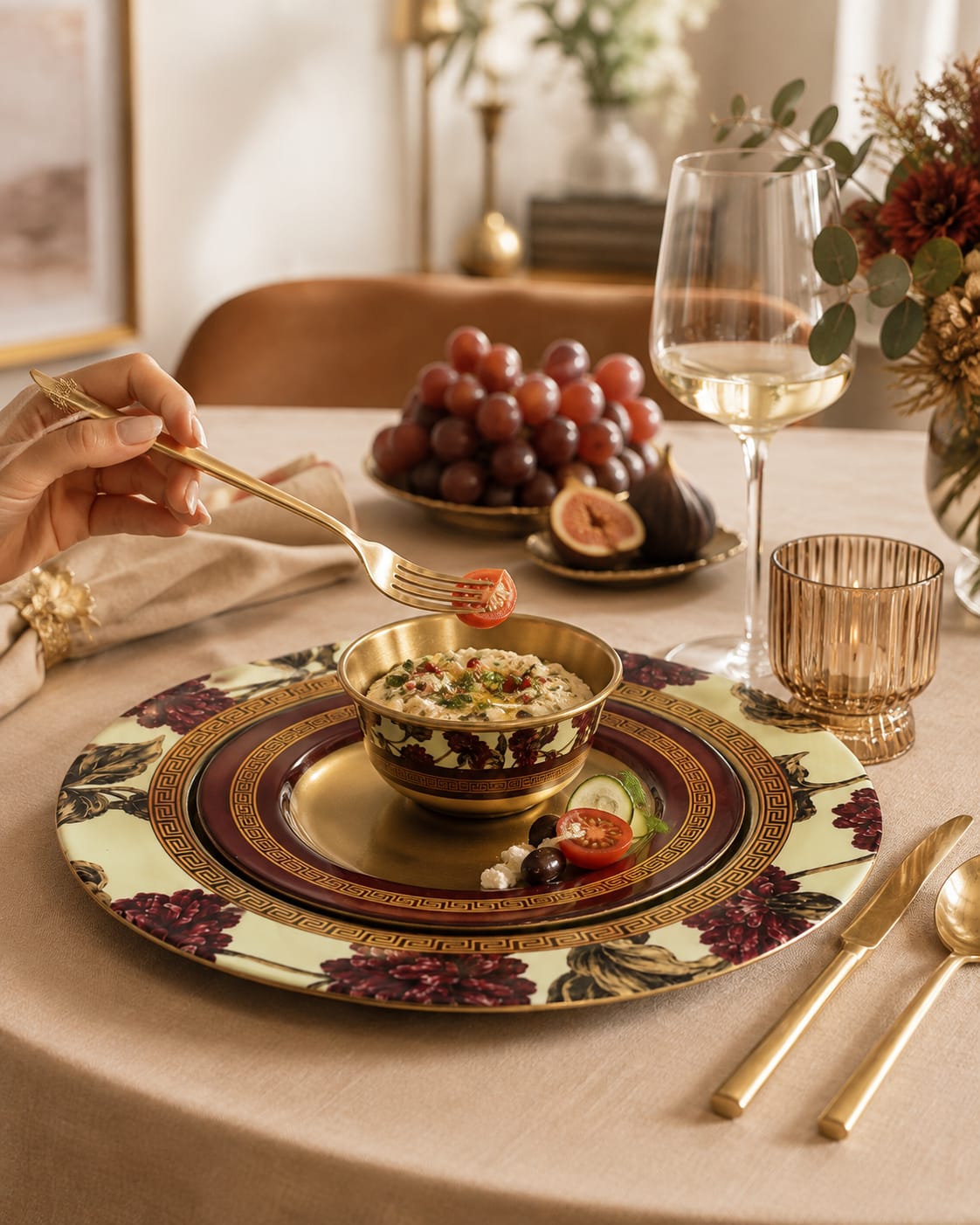 Gilded Gulnaar - dining set