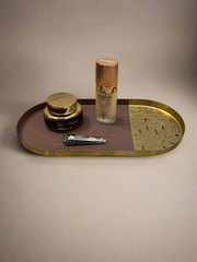 Metalluxe Rattan Organizing Tray