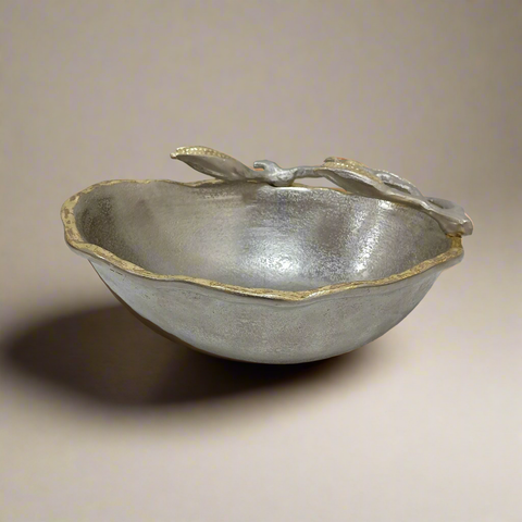 Corn & Leaf Decor Serving Bowl