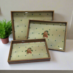 Rectangular Tray Set of 3 -  The Deer Story