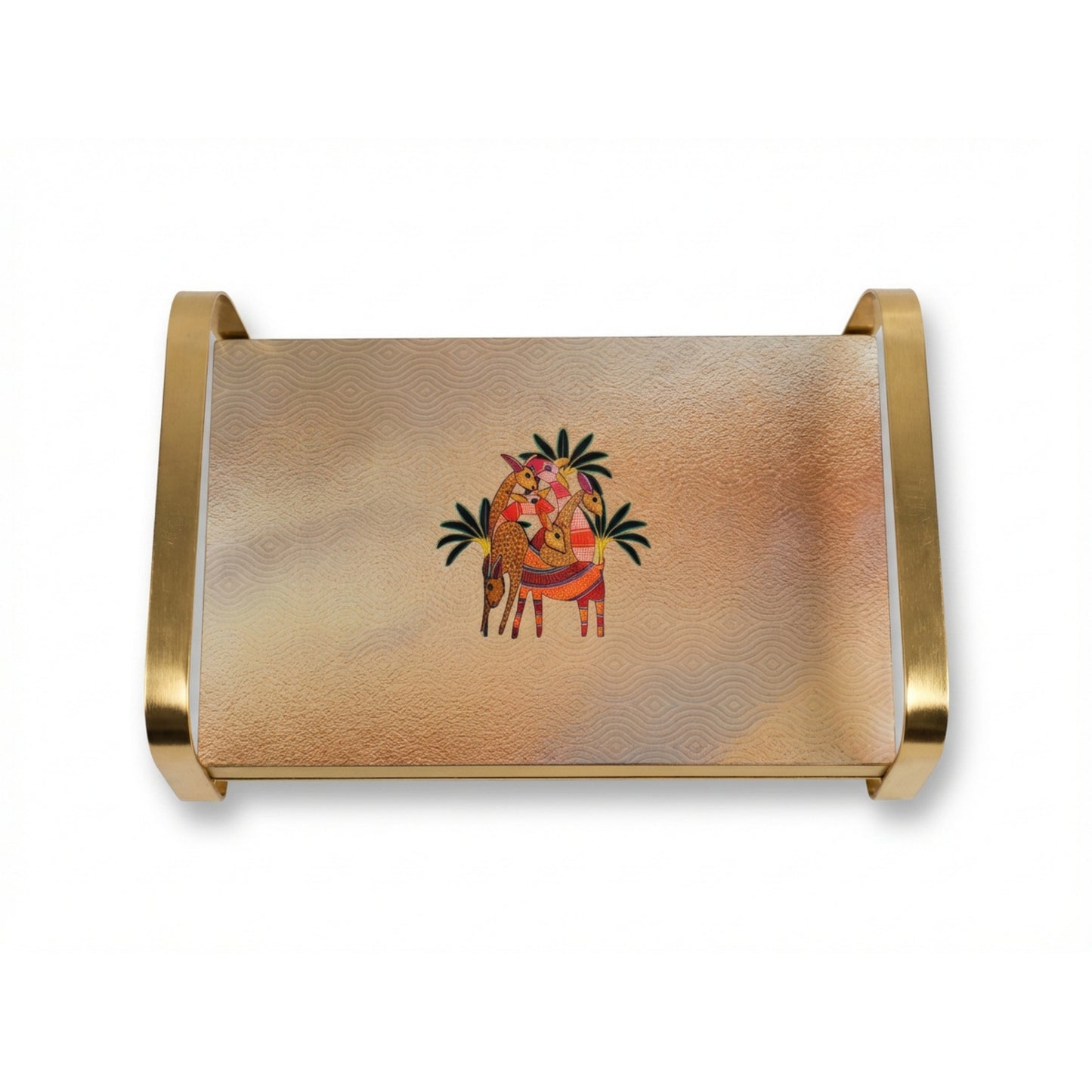 Modern Khatiya Tray Platter - The Deer Story