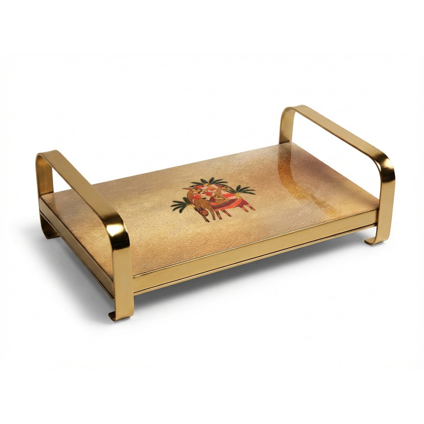 Modern Khatiya Tray Platter - The Deer Story
