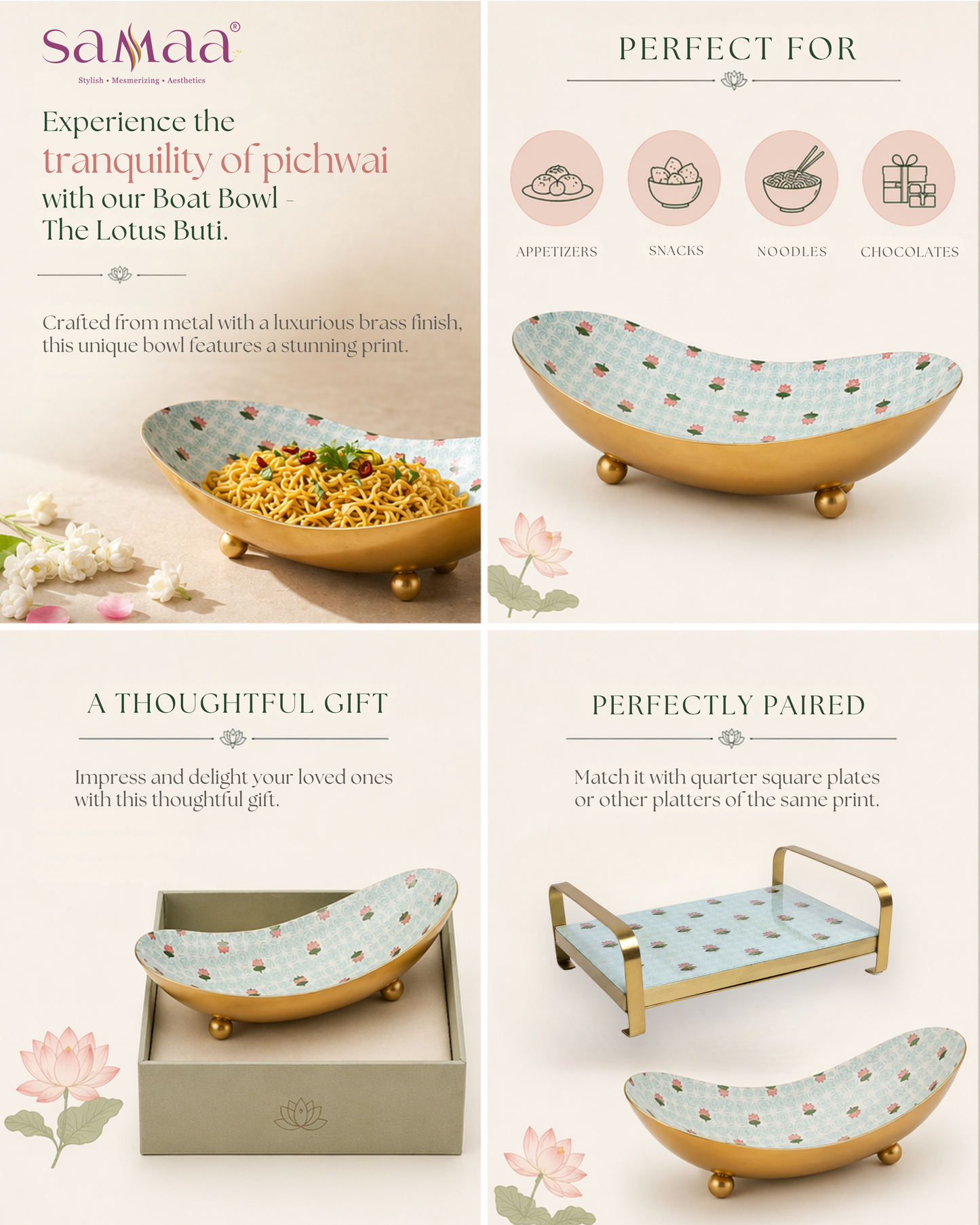 Boat Bowl - The Lotus Buti