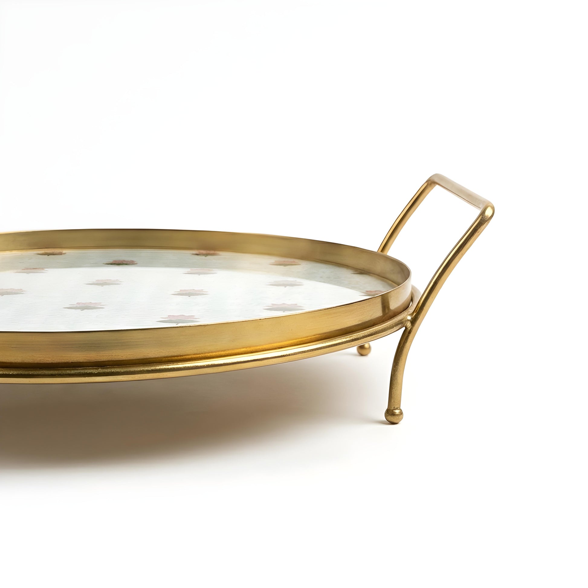 Round Platter - The Lotus Buti
