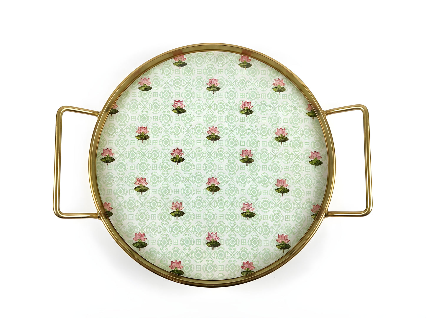 Round Platter - The Lotus Buti
