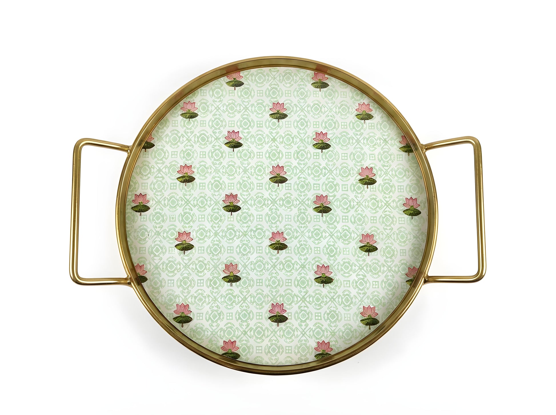 Round Platter - The Lotus Buti