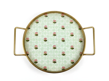 Round Platter - The Lotus Buti