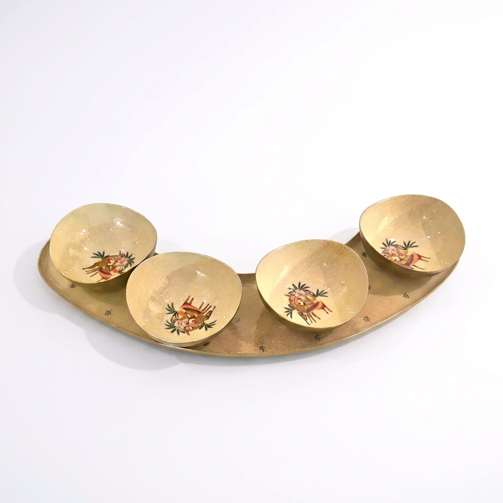 Half-Moon Platter Set - The Deer Story