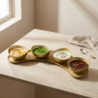 Half-Moon Platter Set - The Deer Story
