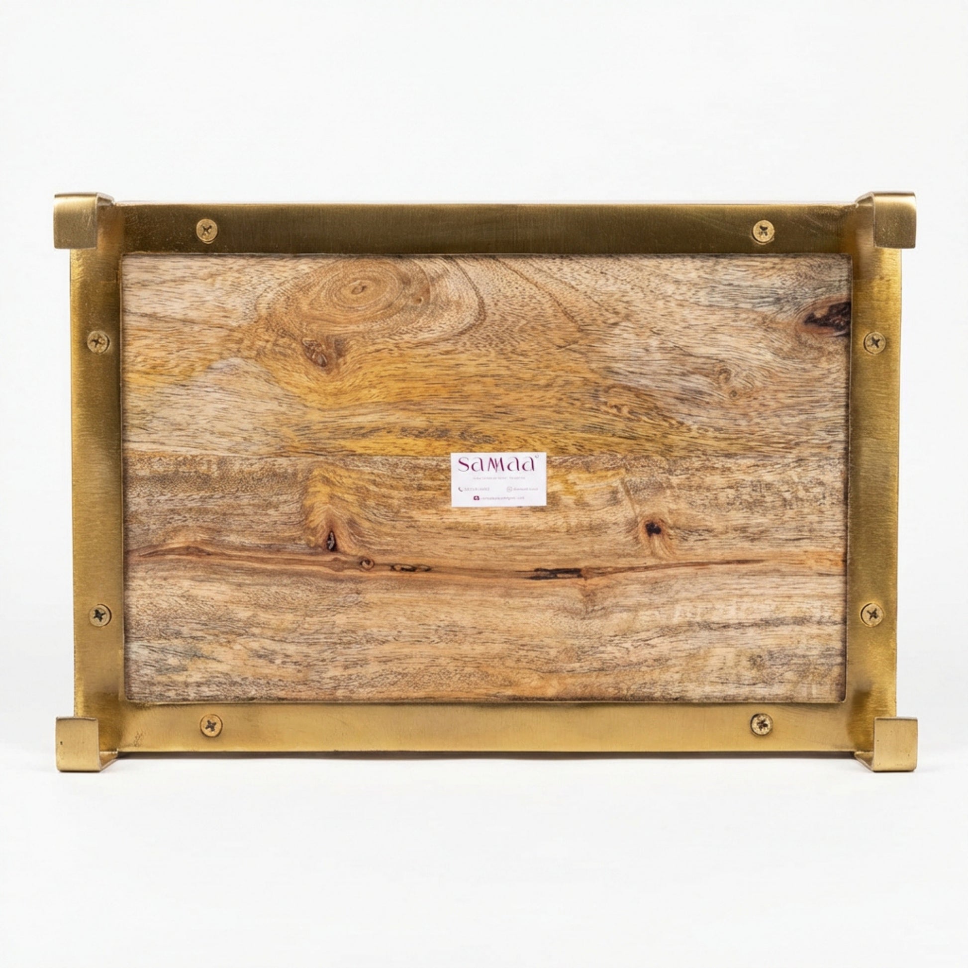 Modern Khatiya Tray Platter - Blue Royalty