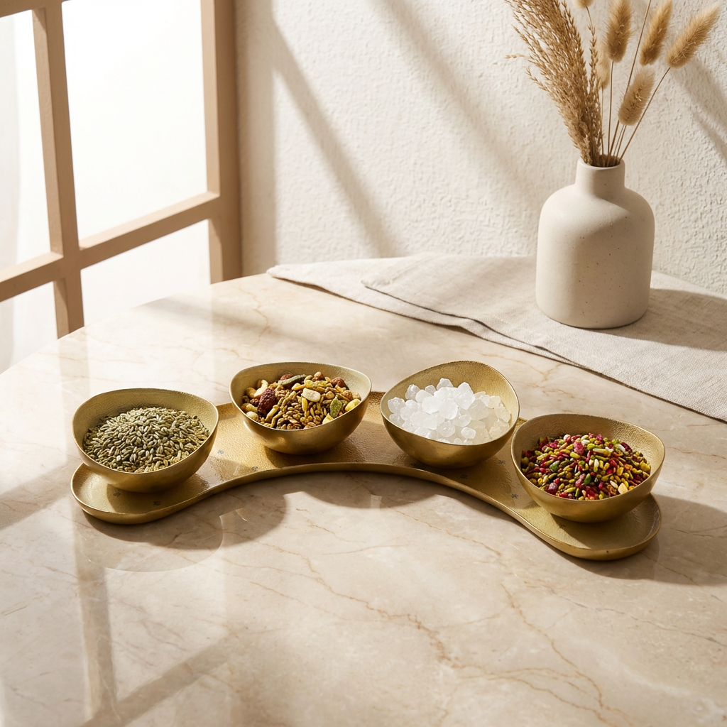 Half-Moon Platter Set - The Deer Story
