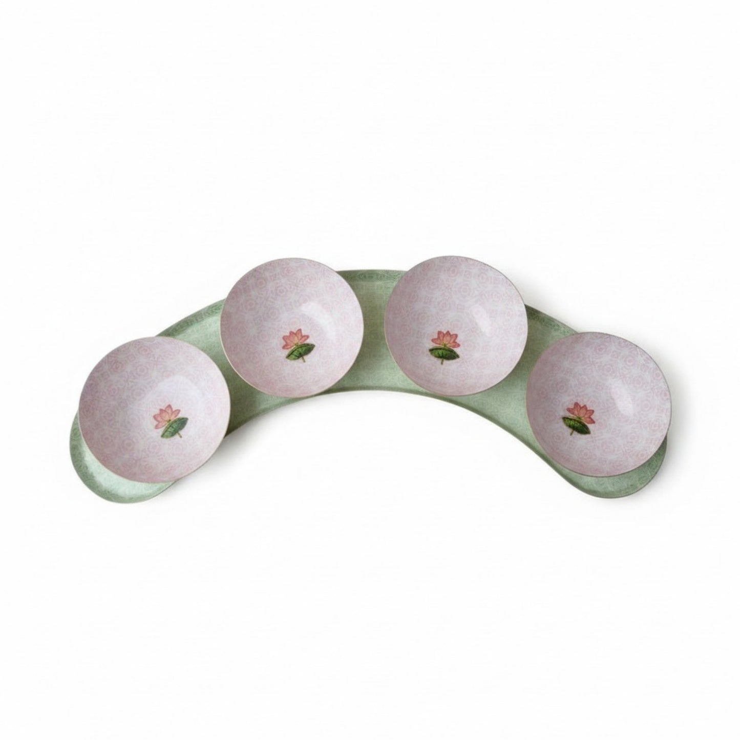 Half-Moon Platter Set - The Lotus Buti