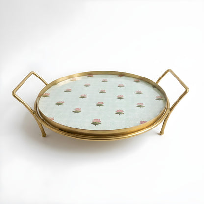 Round Platter - The Lotus Buti