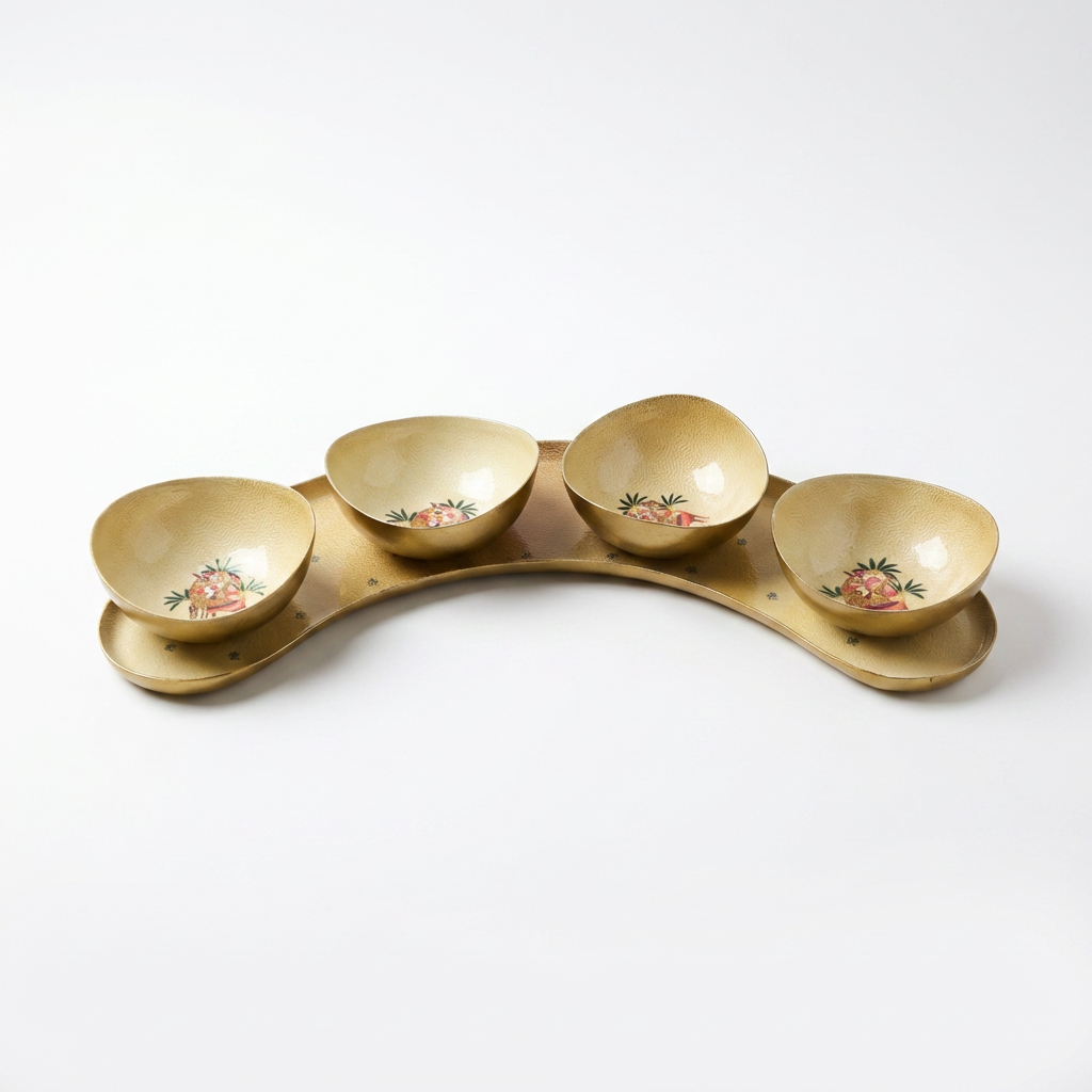Half-Moon Platter Set - The Deer Story
