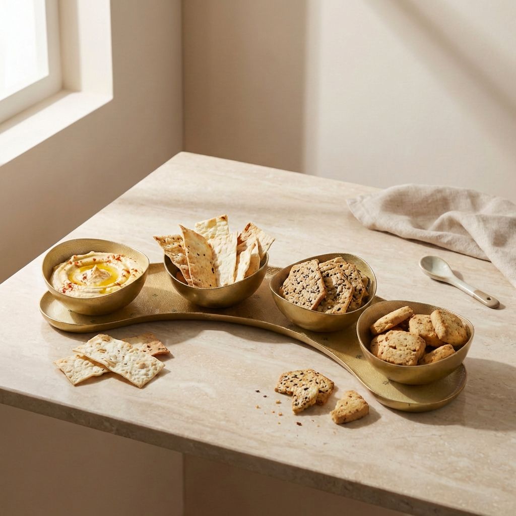 Half-Moon Platter Set - The Deer Story