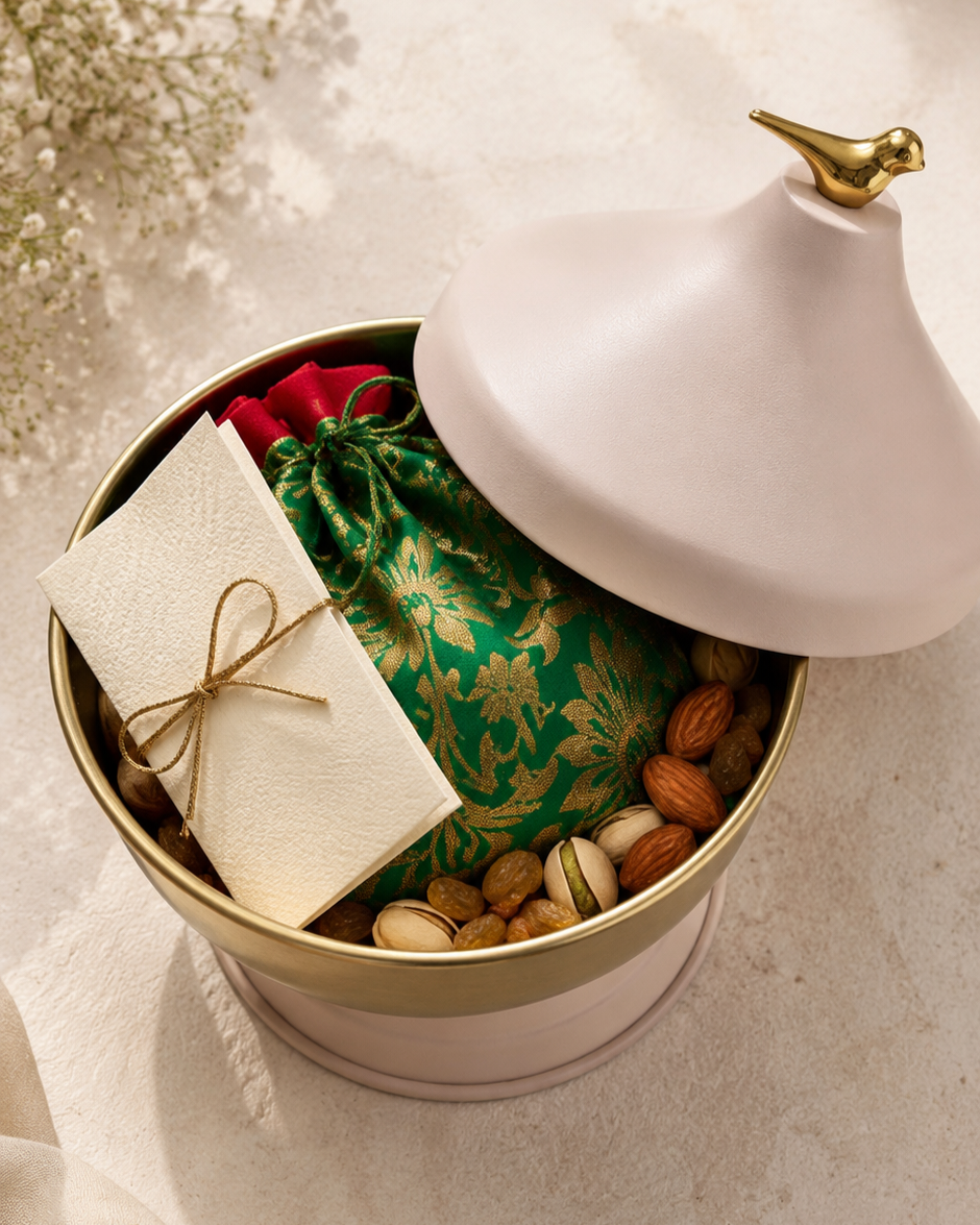 Bird Dome Jar — Decorative Storage Jar