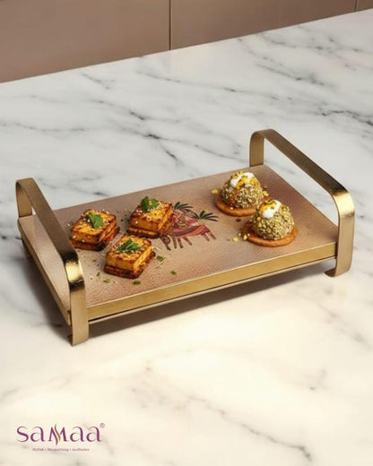 Modern Khatiya Tray Platter - The Deer Story