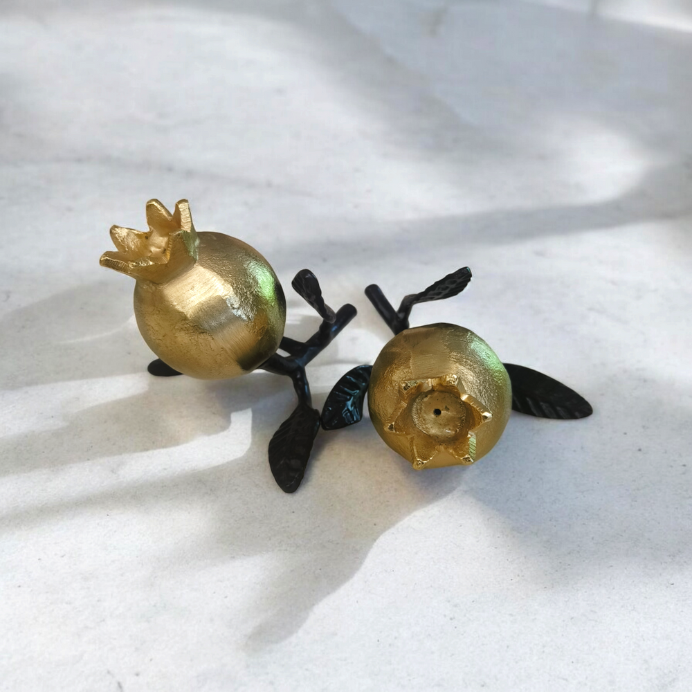 Precious Pomegranate Salt Pepper Shakers